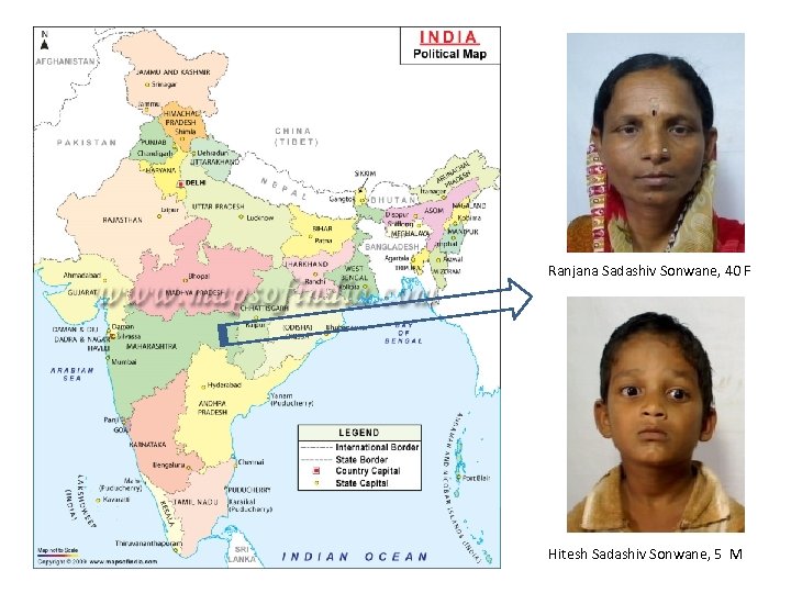 Ranjana Sadashiv Sonwane, 40 F Hitesh Sadashiv Sonwane, 5 M 