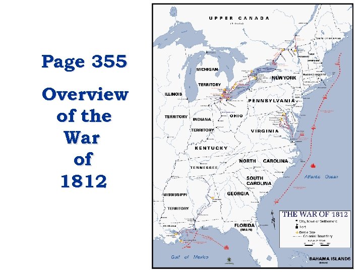 Page 355 Overview of the War of 1812 