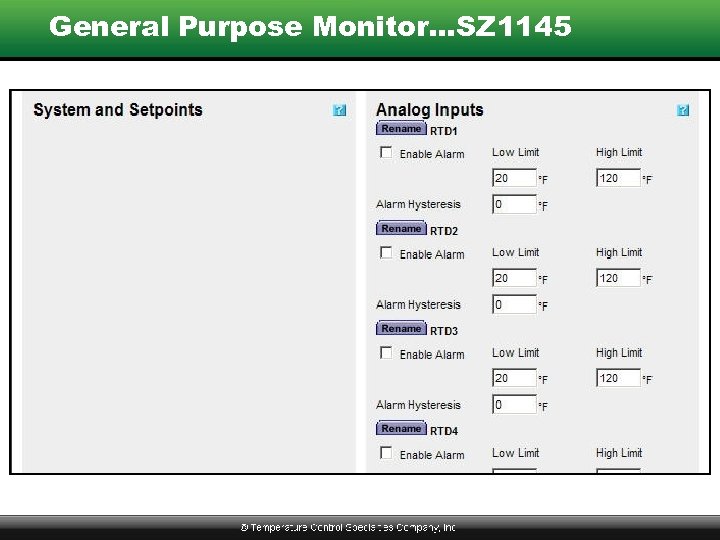General Purpose Monitor…SZ 1145 