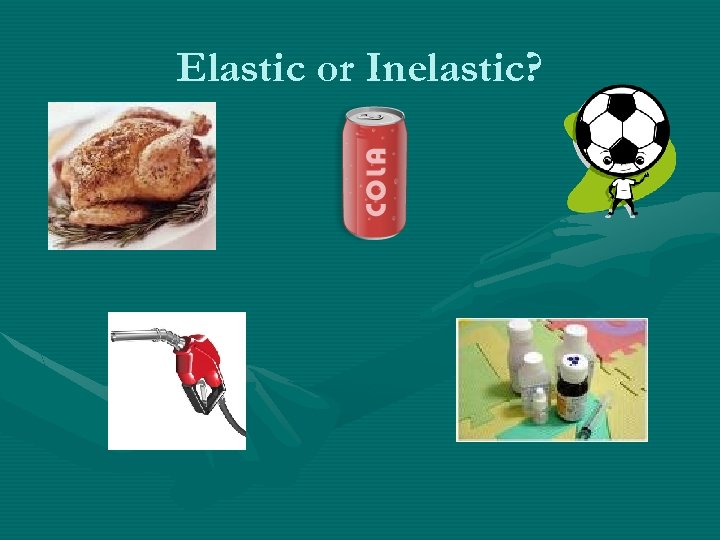 Elastic or Inelastic? 