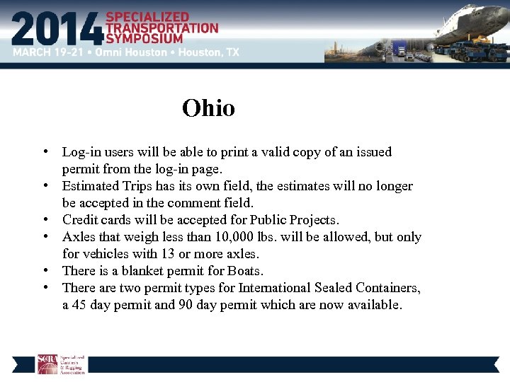 Ohio • Log-in users will be able to print a valid copy of an