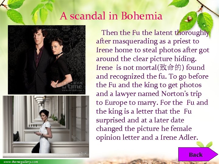 A scandal in Bohemia Then the Fu the latent thoroughly after masquerading as a