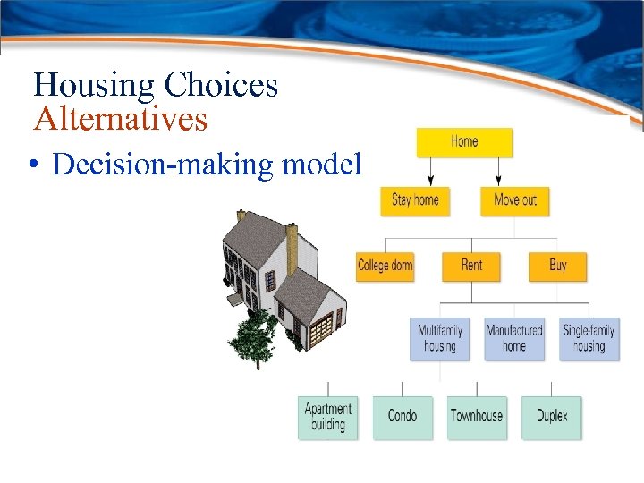 Housing Choices Alternatives • Decision-making model 