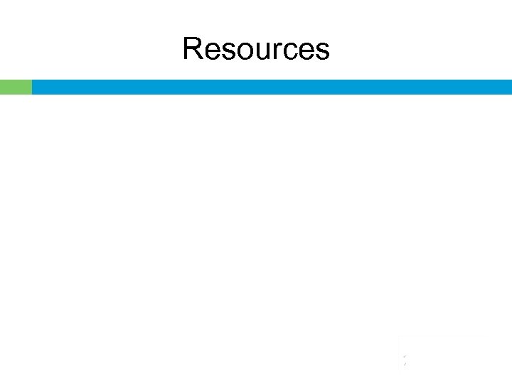 Resources 