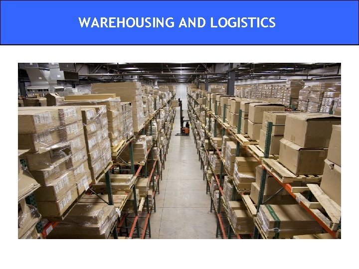 WAREHOUSING AND LOGISTICS 