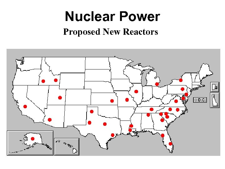 Nuclear Power Proposed New Reactors 