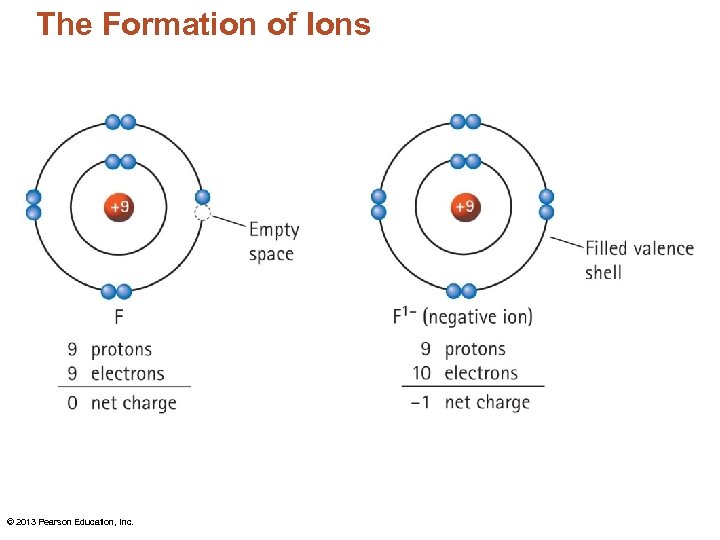 The Formation of Ions An ion is