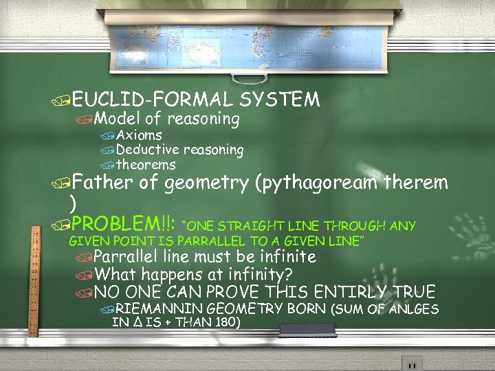 /EUCLID-FORMAL /Model of reasoning /Axioms /Deductive /theorems /Father SYSTEM reasoning of geometry (pythagoream therem