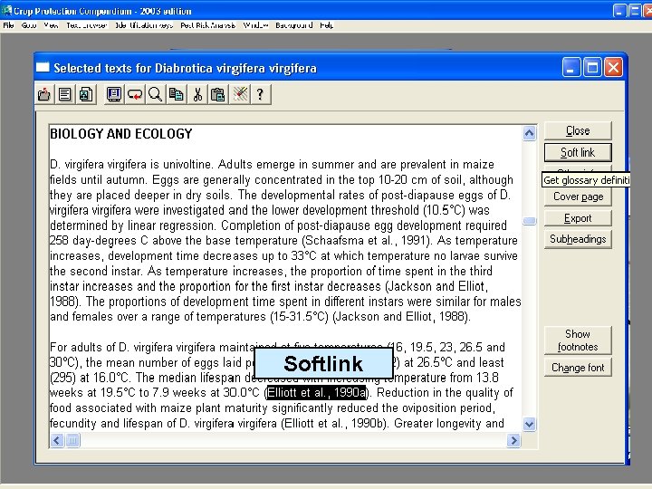 Datasheet cover page Full datasheet contents Softlink CAB International 