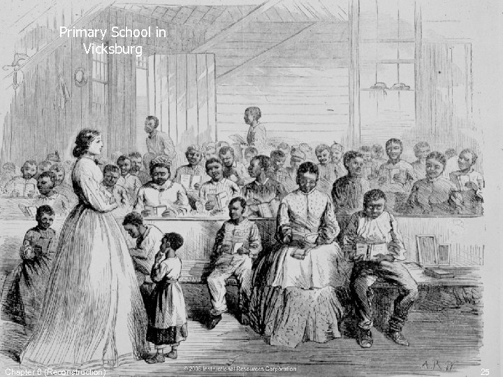 Primary School in Vicksburg Chapter 6 (Reconstruction) 25 
