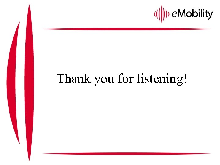 Thank you for listening! 