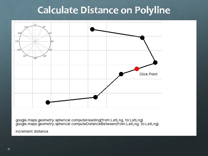 Calculate Distance on Polyline 11 