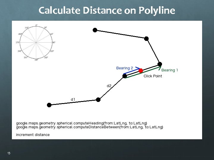 Calculate Distance on Polyline 13 