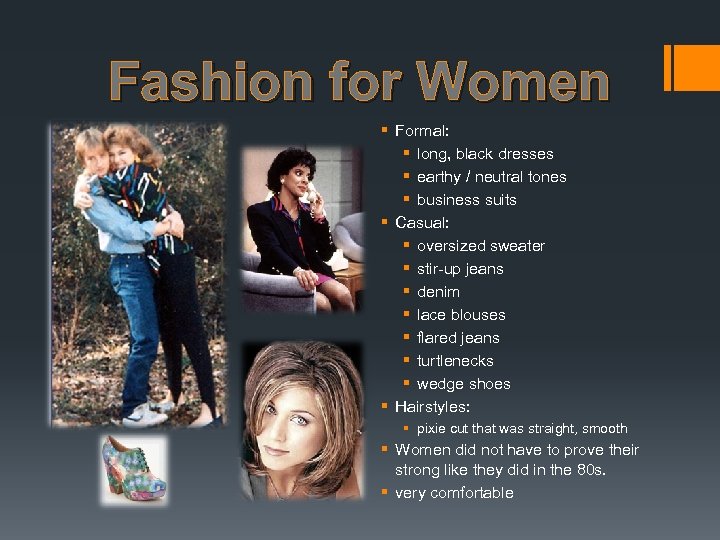 Fashion for Women § Formal: § long, black dresses § earthy / neutral tones