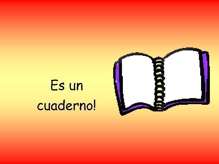 Es un cuaderno! 