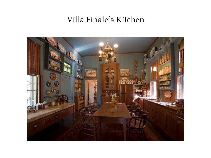 Villa Finale’s Kitchen 