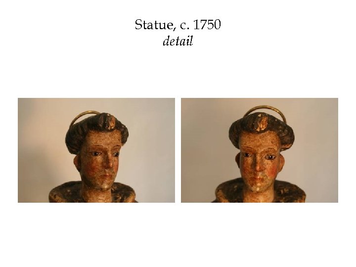 Statue, c. 1750 detail 