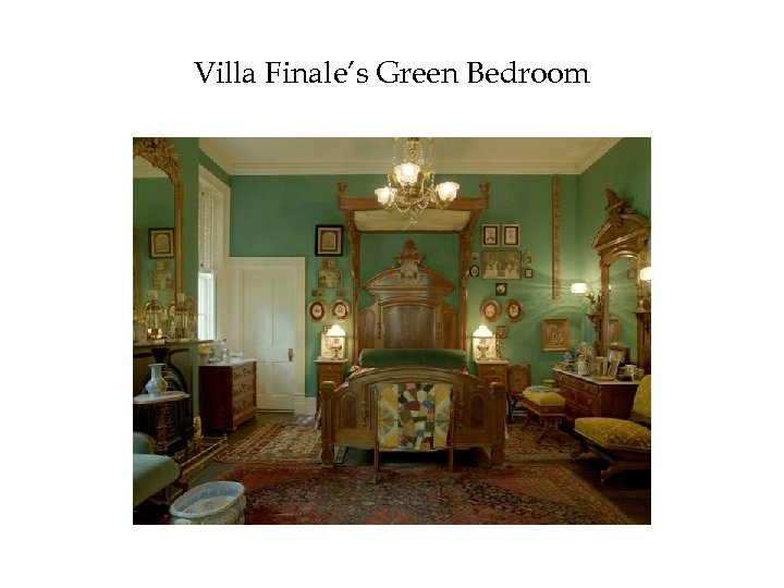 Villa Finale’s Green Bedroom 