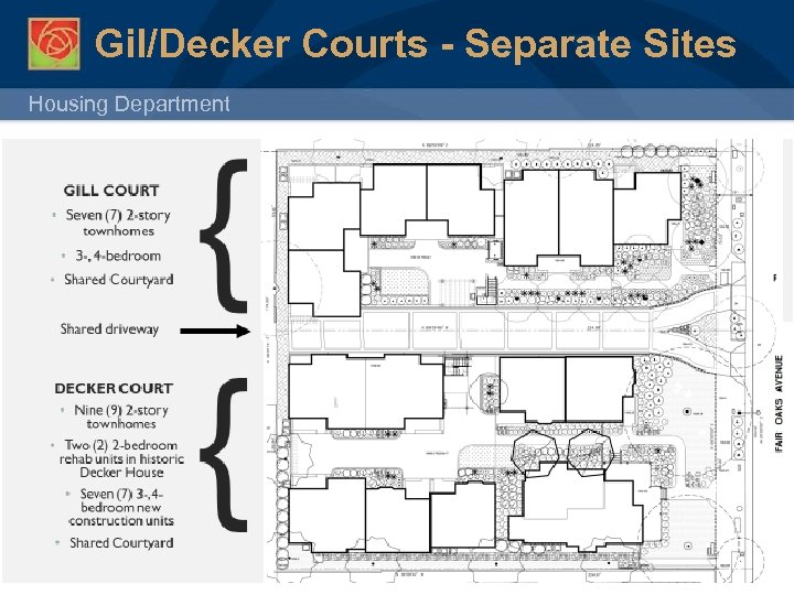 Gil/Decker Courts - Separate Sites Housing Department 14 
