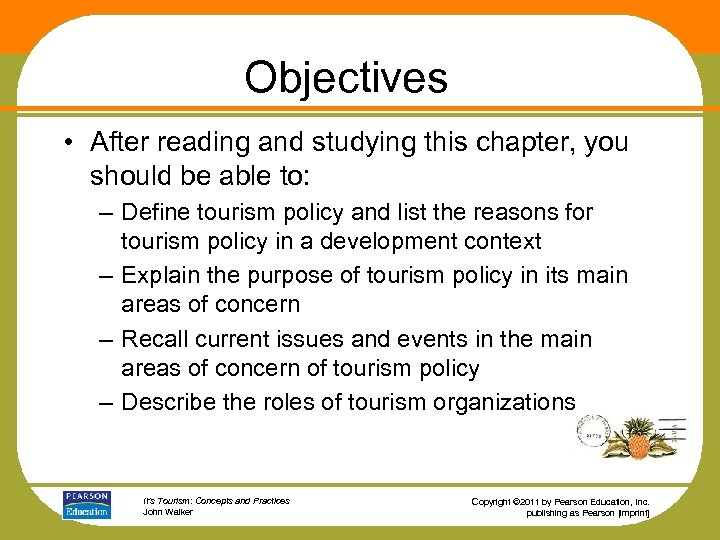 Objectives • After reading and studying this chapter, you should be able to: –