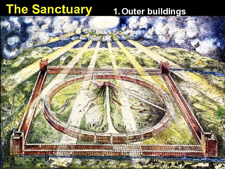 The Sanctuary A house of Prayer for all Nations 1. Outer buildings approx. 1