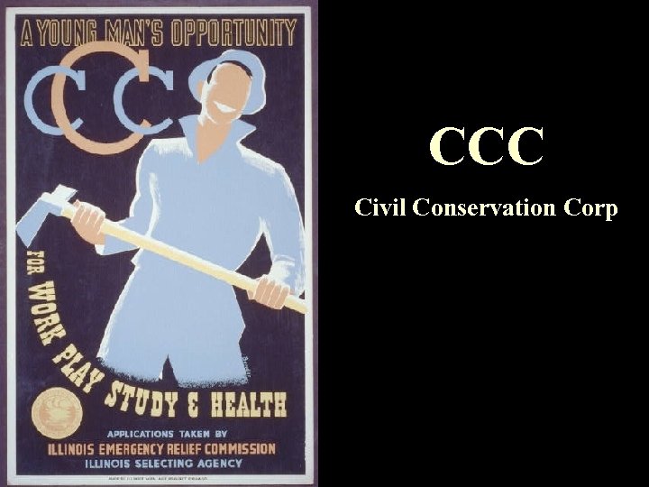 CCC Civil Conservation Corp 