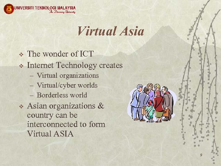 Virtual Asia v v The wonder of ICT Internet Technology creates – Virtual organizations