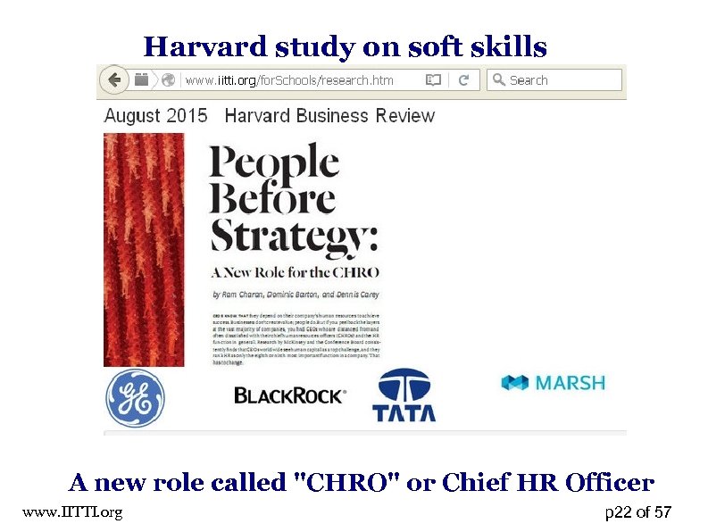 Harvard study on soft skills A new role called 