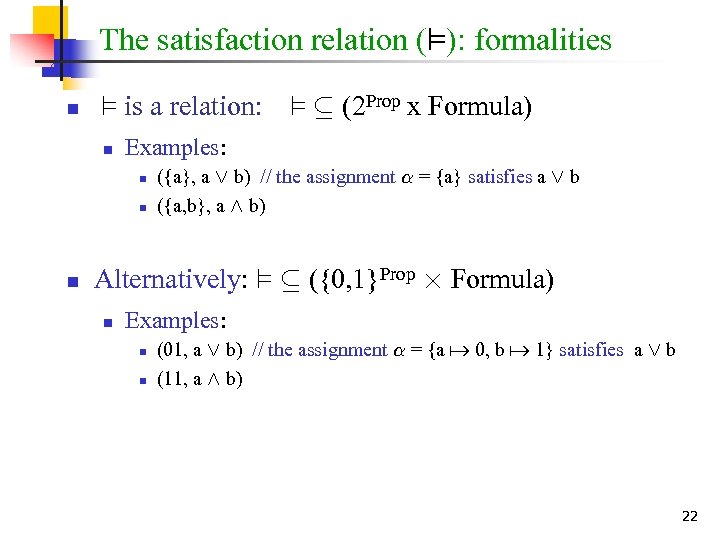 A Brief Introduction To Logic Part I