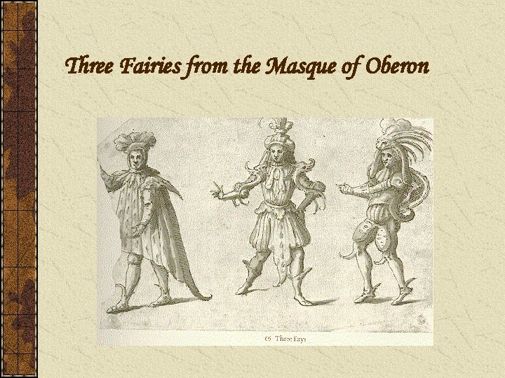 Three Fairies from the Masque of Oberon 