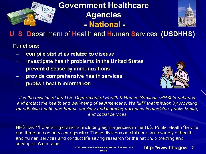 Government Healthcare Agencies - National U. S. Department of Health and Human Services (USDHHS)