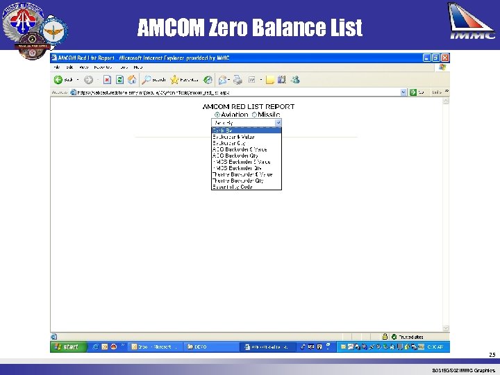 AMCOM Zero Balance List 25 80319 GS 02 IMMC Graphics 