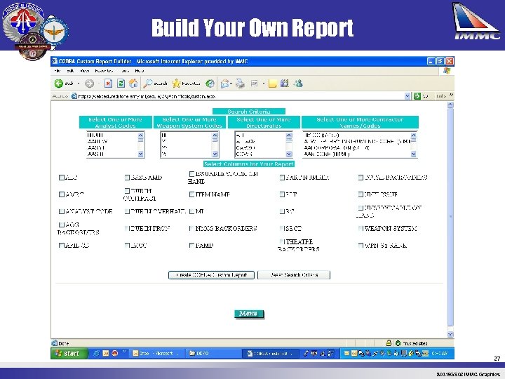 Build Your Own Report 27 80319 GS 02 IMMC Graphics 