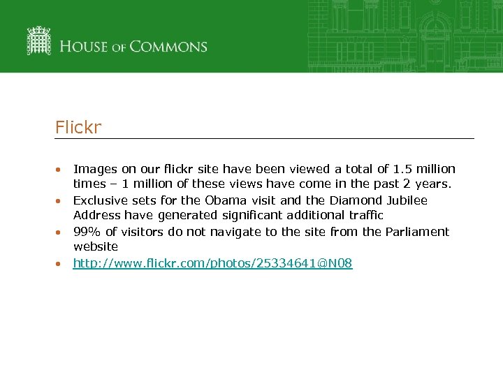 Flickr • Images on our flickr site have been viewed a total of 1.