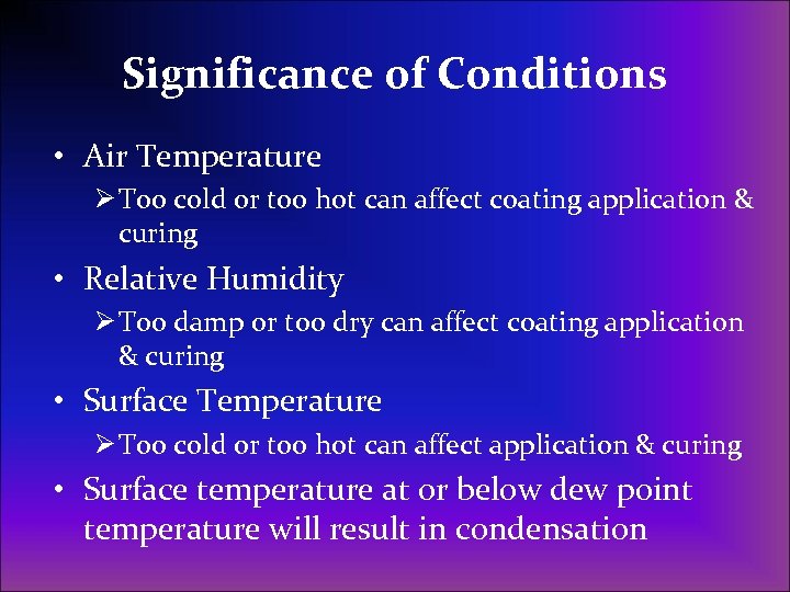 Nace Relative Humidity And Dew Point Chart