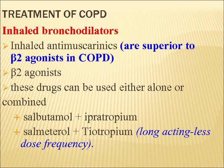 Pharmacotherapy Of Drugs Used In Bronchial Asthma