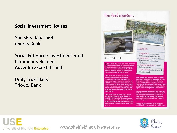 Social Investment Houses Yorkshire Key Fund Charity Bank Social Enterprise Investment Fund Community Builders