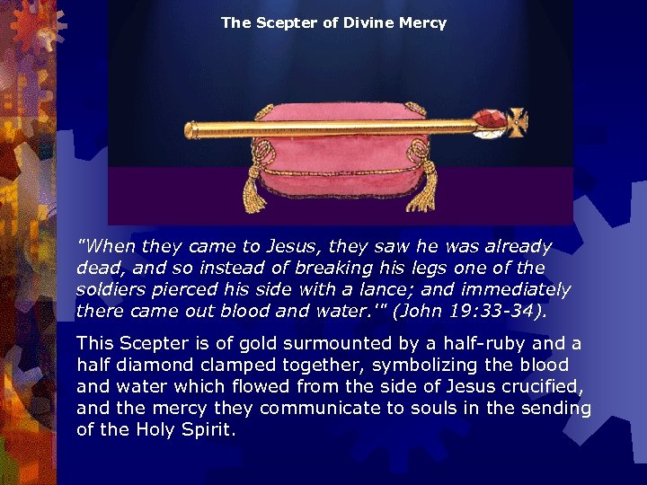 The Scepter of Divine Mercy 