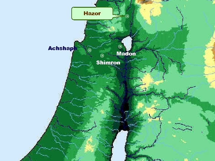 Hazor Achshaph Madon Shimron 
