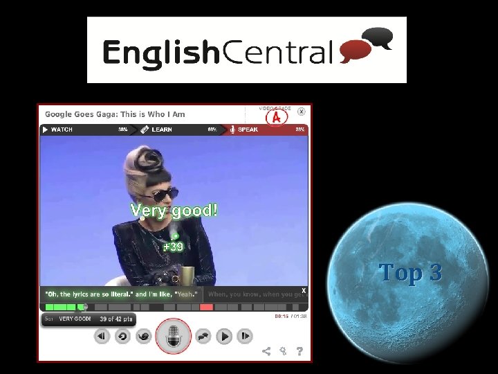 English. Central Top 3 