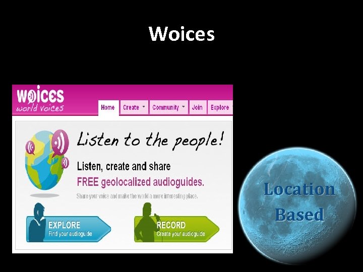 Woices Location Based 