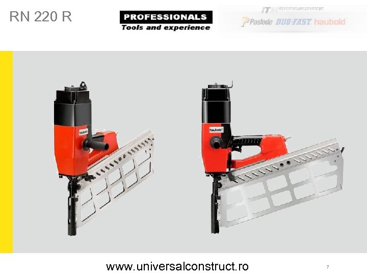 RN 220 R www. universalconstruct. ro 7 