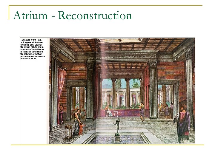 Atrium - Reconstruction 