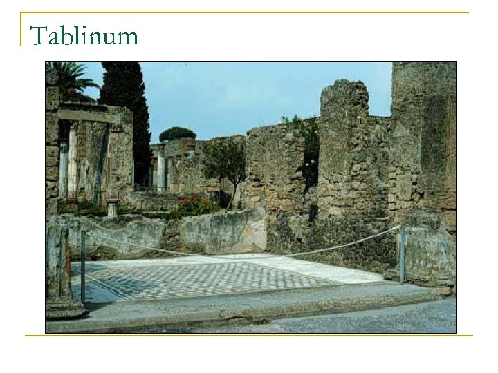 Tablinum 