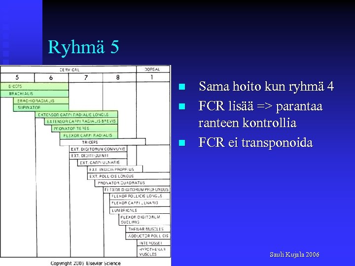 Ryhmä 5 n n n Sama hoito kun ryhmä 4 FCR lisää => parantaa