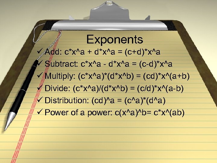 Math Review Getting Ready For The Act