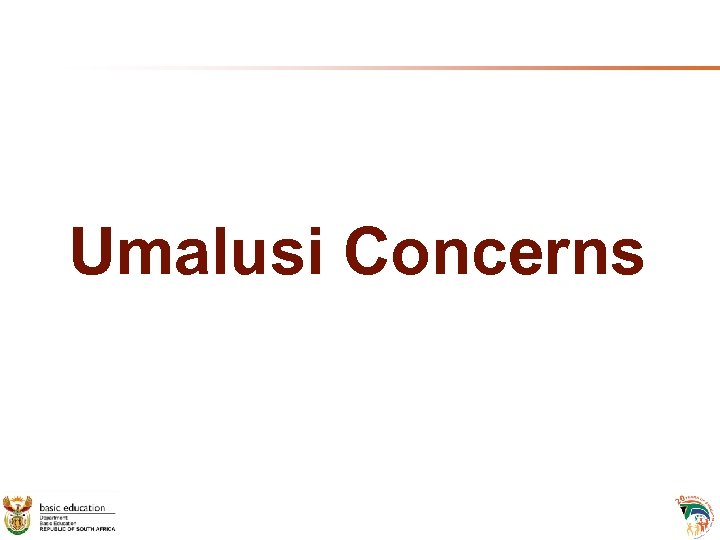 Umalusi Concerns 