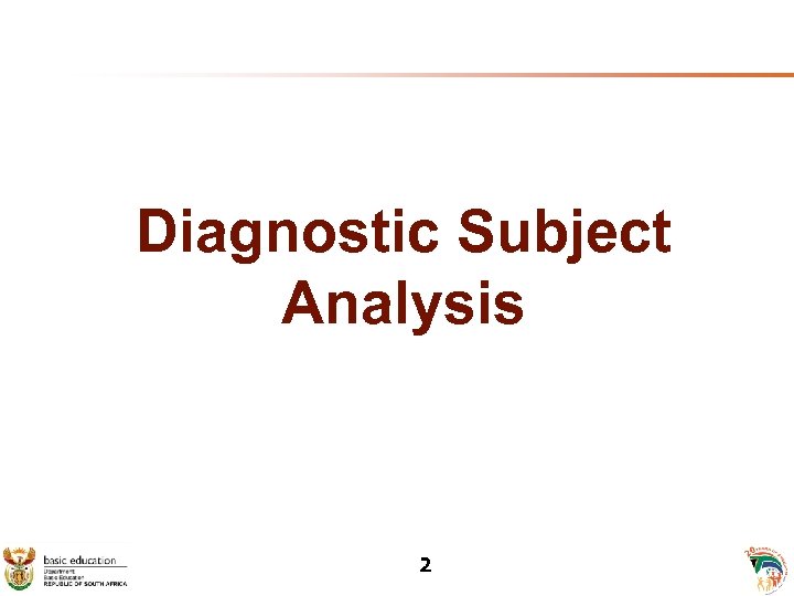 Diagnostic Subject Analysis 2 