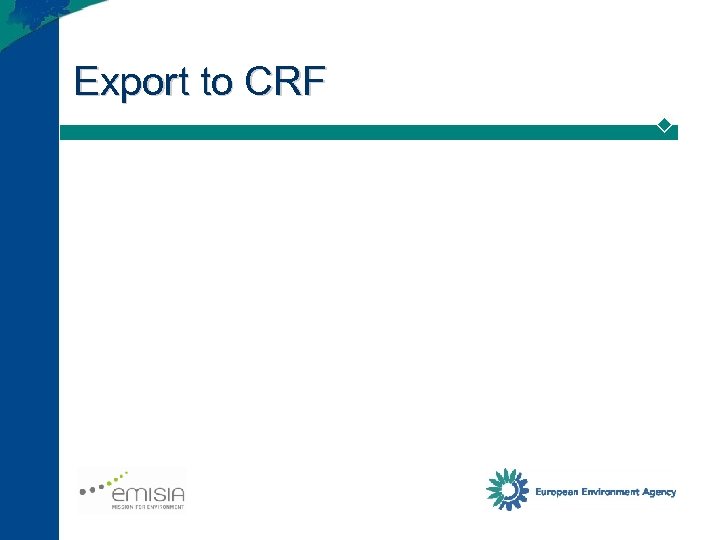 Export to CRF 
