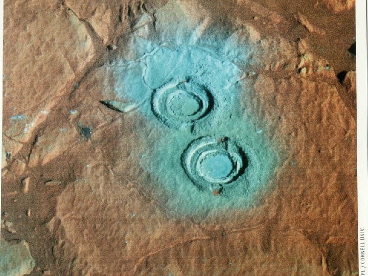 Mars drilling rock 